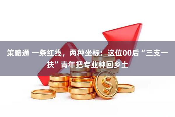 策略通 一条红线，两种坐标：这位00后“三支一扶”青年把专业种回乡土